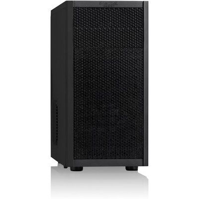 Fractal Design Core 1000 USB 3, Mini Tower Computer Case, mATX, High Airflow and Cooling, 1 x 120 mm stille ventilator inbegrepen, geborsteld aluminium, zwart Fractal Design Core 1000 USB 3, Mini Tower Computer Case, mATX, High Airflow and Cooling, 1 x 120 mm stille ventilator inbegrepen, geborsteld aluminium, zwart