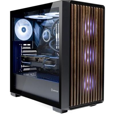 Unykach Madeira Black ATX Revelat behuizing met zijkant van gehard glas voor kaarten tot 425 mm en vloeistofkoeling tot 360 mm Unykach Madeira Black ATX Revelat behuizing met zijkant van gehard glas voor kaarten tot 425 mm en vloeistofkoeling tot 360 mm