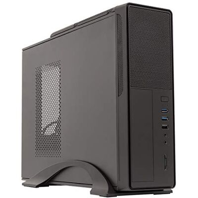 Unykach Micro ATX UK2010 computerbehuizing met 450 W stroombron, USB 3.0 en kaartlezer Unykach Micro ATX UK2010 computerbehuizing met 450 W stroombron, USB 3.0 en kaartlezer