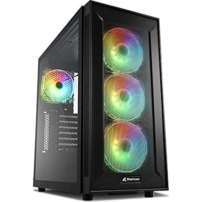 Sharkoon TG6M RGB pc-behuizing Sharkoon TG6M RGB pc-behuizing