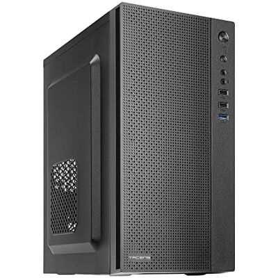 Tacens ANIMA AC5, compacte Micro ATX pc-behuizing, mesh-koeling aan de voorkant, USB 3.0, zwart Tacens ANIMA AC5, compacte Micro ATX pc-behuizing, mesh-koeling aan de voorkant, USB 3.0, zwart