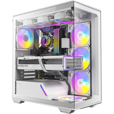 Antec GEH Pc-behuizing, midi-tower C3 ARGB, wit Antec GEH Pc-behuizing, midi-tower C3 ARGB, wit