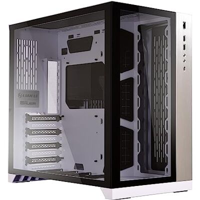 Lian-Li PC-O11DW Midi-Tower pc-behuizing, wit, met zijvenster en stoffilter Lian-Li PC-O11DW Midi-Tower pc-behuizing, wit, met zijvenster en stoffilter