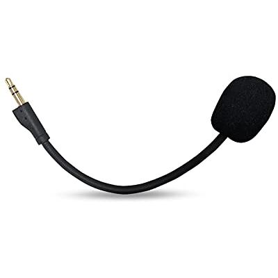 Alphatec Vervangende gaming-microfoon voor Logitech G PRO X 7.1/G Pro draadloze gaming-headset op PS4, PS5, Xbox One PC, met afneembare 3,5 mm Boom-microfoon Alphatec Vervangende gaming-microfoon voor Logitech G PRO X 7.1/G Pro draadloze gaming-headset op PS4, PS5, Xbox One PC, met afneembare 3,5 mm Boom-microfoon