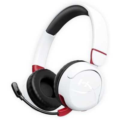 HyperX Gaming Cloud Mini hoofdtelefoon met microfoon, wit, kinderen HyperX Gaming Cloud Mini hoofdtelefoon met microfoon, wit, kinderen