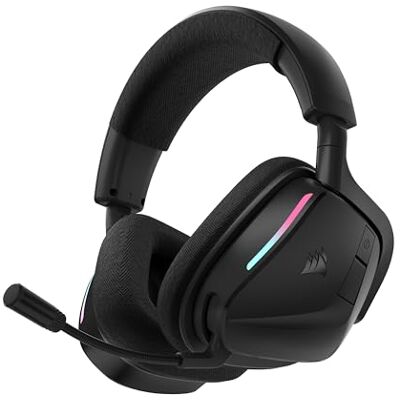 Corsair VOID v2 Draadloze gaming-headset met Bluetooth voor PC, PS5, PS4, Switch en Mobile Dolby Atmos, 70 uur accu, dubbel draadloos, snel opladen, carbon Corsair VOID v2 Draadloze gaming-headset met Bluetooth voor PC, PS5, PS4, Switch en Mobile Dolby Atmos, 70 uur accu, dubbel draadloos, snel opladen, carbon