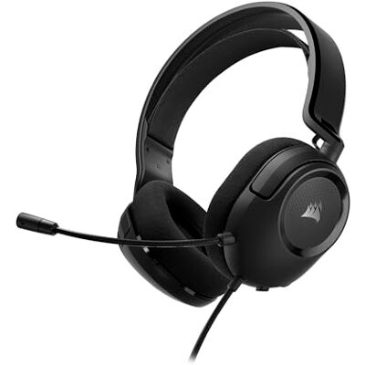 Corsair HS35 v2 Multi-platform bekabelde gaming-headset – flexibele en Omnidirectionele microfoon – universele connectiviteit 3,5 mm jack – PC, Mac, PS5, PS4, Xbox, Nintendo Switch, Mobil – carbon Corsair HS35 v2 Multi-platform bekabelde gaming-headset – flexibele en Omnidirectionele microfoon – universele connectiviteit 3,5 mm jack – PC, Mac, PS5, PS4, Xbox, Nintendo Switch, Mobil – carbon