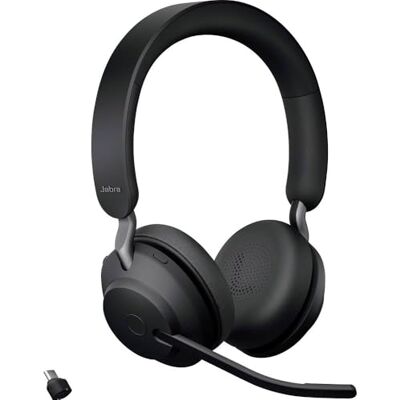 Jabra B2B Evolve2 65, UC stereo headset, USB-C, zwart Jabra B2B Evolve2 65, UC stereo headset, USB-C, zwart