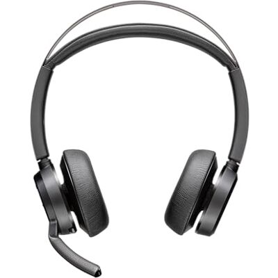 PLT POLY Voyager Focus 2 UC draadloze headset met microfoon en oplaadstandaard – compatibel met pc via meegeleverde BT700 Bluetooth-adapter goud via USB-kabel; – verbinding PC/Mac/Mobile via Bluetooth PLT POLY Voyager Focus 2 UC draadloze headset met microfoon en oplaadstandaard – compatibel met pc via meegeleverde BT700 Bluetooth-adapter goud via USB-kabel; – verbinding PC/Mac/Mobile via Bluetooth