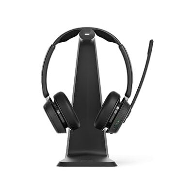 EPOS Impact 1061T, dubbelzijdige Bluetooth-headset INCL. Kontaktloser Ladestation, MS Teams compatibel EPOS Impact 1061T, dubbelzijdige Bluetooth-headset INCL. Kontaktloser Ladestation, MS Teams compatibel
