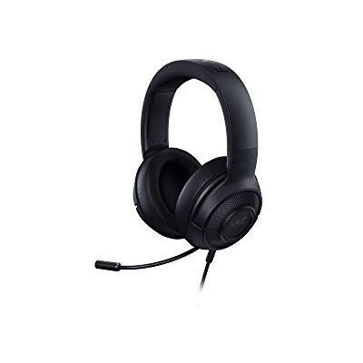 Razer Kraken X USB Digitale gaming headset met surround sound (ultralicht, flexibele niermicrofoon, 40 mm luidspreker, op maat gemaakt voor surround sound), zwart Razer Kraken X USB Digitale gaming headset met surround sound (ultralicht, flexibele niermicrofoon, 40 mm luidspreker, op maat gemaakt voor surround sound), zwart