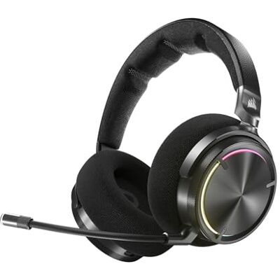 Corsair VIRTUOSO MAX Wireless voor Xbox Gaming Headset met Bluetooth Dolby Atmos, actieve annulering, microfoon van omroepkwaliteit, voor Xbox, PC, Mac carbon Corsair VIRTUOSO MAX Wireless voor Xbox Gaming Headset met Bluetooth Dolby Atmos, actieve annulering, microfoon van omroepkwaliteit, voor Xbox, PC, Mac carbon