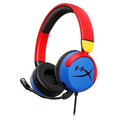 HyperX Cloud Mini Gaming Headset voor kinderen, bekabeld, 85 dB, voor pc/switch/PS/Chromebook/Xbox/mobiel, meerkleurig HyperX Cloud Mini Gaming Headset voor kinderen, bekabeld, 85 dB, voor pc/switch/PS/Chromebook/Xbox/mobiel, meerkleurig