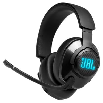 JBL Quantum 400 bekabelde gaming headset met Quantum en Quantum SURROUND Signature Sound met microfoon en RGB-lichteffecten compatibel met meerdere platforms kleur: zwart JBL Quantum 400 bekabelde gaming headset met Quantum en Quantum SURROUND Signature Sound met microfoon en RGB-lichteffecten compatibel met meerdere platforms kleur: zwart