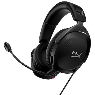 HyperX Cloud Stinger 2 – geraffineerd geluid, lichte over-ear hoofdtelefoon met microfoon, automatische uitschakelfunctie, 50 mm luidspreker, compatibel met pc, zwart HyperX Cloud Stinger 2 – geraffineerd geluid, lichte over-ear hoofdtelefoon met microfoon, automatische uitschakelfunctie, 50 mm luidspreker, compatibel met pc, zwart