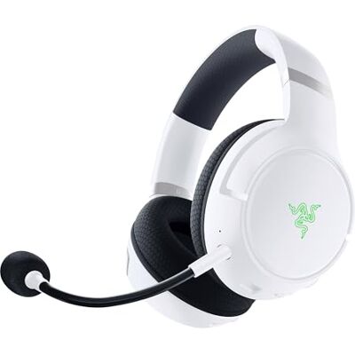 Razer Kaira Pro Draadloze gaming-headset voor Xbox Series X & Xbox Mobile Gaming (50 mm titanium luidspreker, HyperClear-supercardioïde microfoon), wit Razer Kaira Pro Draadloze gaming-headset voor Xbox Series X & Xbox Mobile Gaming (50 mm titanium luidspreker, HyperClear-supercardioïde microfoon), wit