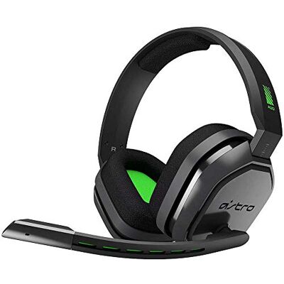 ASTRO Gaming ASTRO A10 Gaming Headset, Lichtgewicht, ASTRO Audio, Dolby ATMOS, 3.5mm Audio Aansluiting, Schadebestendig, voor Xbox Series X S, Xbox One, PS5, PS4, Switch, PC, Mac, Mobiel Zwart/Groen ASTRO Gaming ASTRO A10 Gaming Headset, Lichtgewicht, ASTRO Audio, Dolby ATMOS, 3.5mm Audio Aansluiting, Schadebestendig, voor Xbox Series X S, Xbox One, PS5, PS4, Switch, PC, Mac, Mobiel Zwart/Groen