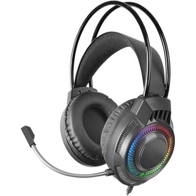 Mars Gaming MARSGAMING MH124 Gaming Headset, FRGB Rainbow, ergonomisch design, flexibele microfoon, volumeregeling, gaming-headset, Windows, Linux, Mac, PS4, PS5, Xbox One, Xbox Series X S, Switch, zwart Mars Gaming MARSGAMING MH124 Gaming Headset, FRGB Rainbow, ergonomisch design, flexibele microfoon, volumeregeling, gaming-headset, Windows, Linux, Mac, PS4, PS5, Xbox One, Xbox Series X S, Switch, zwart