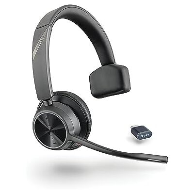 PLT POLY Voyager 4310 UC USB-A draadloze hoofdtelefoon alleen PLT POLY Voyager 4310 UC USB-A draadloze hoofdtelefoon alleen