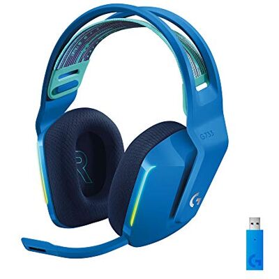 Logitech G733 Gaming Headset (blauw) Logitech G733 Gaming Headset (blauw)