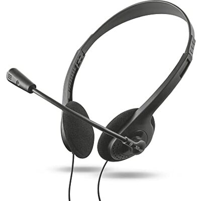 Trust Primo Micro PC-headset, zwart Trust Primo Micro PC-headset, zwart