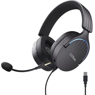 GXTrust Fayzo Gaming Headset USB 7.1 Surround Sound Zwart GXTrust Fayzo Gaming Headset USB 7.1 Surround Sound Zwart