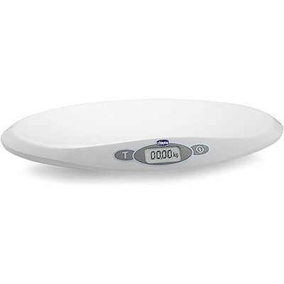Chicco Elektronische babyweegschaal met lcd-display voor pasgeborenen en kinderen tot 20 kg, volgt de groei van je kind, slaat de gegevens van de laatste weging op, met tarra-functie – wit Chicco Elektronische babyweegschaal met lcd-display voor pasgeborenen en kinderen tot 20 kg, volgt de groei van je kind, slaat de gegevens van de laatste weging op, met tarra-functie – wit