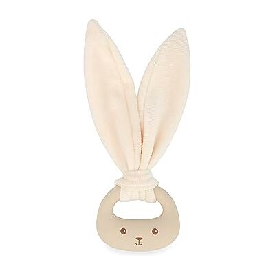 KALOO Lapinoo Bijtring voor baby's crèmekleur konijnring PVC-vrij BPA-vrij Dubbele textuur Babyaccessoire Vanaf de geboorte, K218010 KALOO Lapinoo Bijtring voor baby's crèmekleur konijnring PVC-vrij BPA-vrij Dubbele textuur Babyaccessoire Vanaf de geboorte, K218010