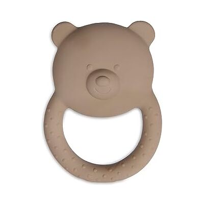Jollein 101-001-67008 Bijtring van natuurlijk rubber, teddybeer, koekje Jollein 101-001-67008 Bijtring van natuurlijk rubber, teddybeer, koekje