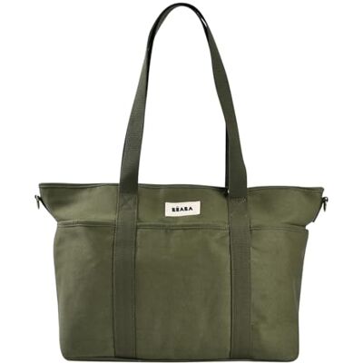 Béaba , Luiertas Madrid modulair, 22 l, grote capaciteit, luiertas voor baby, mama, papa met 11 zakken, geïsoleerde tas, kinderwagenbevestiging, gewatteerde luiermat, kaki Béaba , Luiertas Madrid modulair, 22 l, grote capaciteit, luiertas voor baby, mama, papa met 11 zakken, geïsoleerde tas, kinderwagenbevestiging, gewatteerde luiermat, kaki