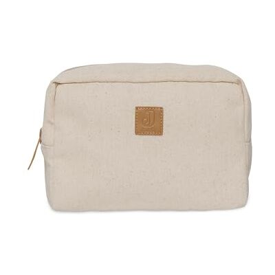 Jollein Twill luiertas naturel luiertas linnenlook make-uptas organizer, beige, 23 x 19 x 10 cm, keperluiertas/make-uptas/organizer Jollein Twill luiertas naturel luiertas linnenlook make-uptas organizer, beige, 23 x 19 x 10 cm, keperluiertas/make-uptas/organizer