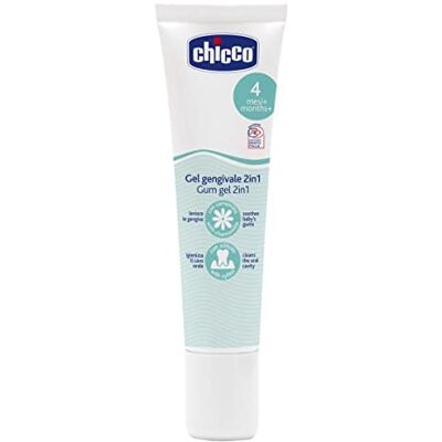 Chicco Gengivale gel 2-in-1, 4 mesi+ Chicco Gengivale gel 2-in-1, 4 mesi+