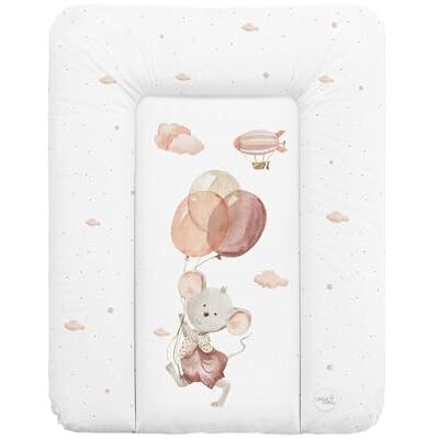 Ceba Baby Aankleedkussen zacht 50 x 70 cm, verschoningskussen voor jongens en meisjes, waterdicht, wasbaar, Oeko-Tex-standaard 100, gemaakt in de EU, muis Ceba Baby Aankleedkussen zacht 50 x 70 cm, verschoningskussen voor jongens en meisjes, waterdicht, wasbaar, Oeko-Tex-standaard 100, gemaakt in de EU, muis