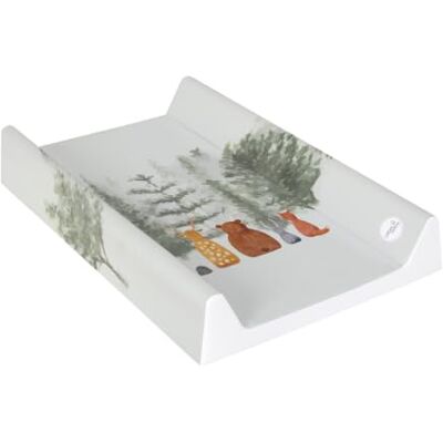 Ceba Baby Zacht aankleedkussen 50 x 70 cm voorgevormde aankleedmat voor vaste matras Basic, Oeko-Tex® Standard 100 gecertificeerd (Forest Companions) Ceba Baby Zacht aankleedkussen 50 x 70 cm voorgevormde aankleedmat voor vaste matras Basic, Oeko-Tex® Standard 100 gecertificeerd (Forest Companions)