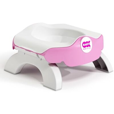 OKBABY Roady 3-in-1 toiletpotje, wit/roze OKBABY Roady 3-in-1 toiletpotje, wit/roze