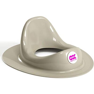 OKBABY Ergo toiletbril met ergonomisch zitcomfort, grijs OKBABY Ergo toiletbril met ergonomisch zitcomfort, grijs