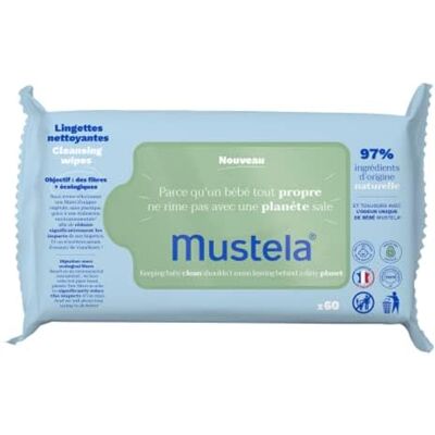 Mustela Salviette Detergenti 60 pz Mustela Salviette Detergenti 60 pz