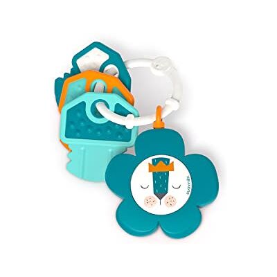 Suavinex , Bijtsleutel voor baby's, 0 maanden, bijtsleutels voor baby's, met reliëfs, combineert harde en zachte delen. blauw Suavinex , Bijtsleutel voor baby's, 0 maanden, bijtsleutels voor baby's, met reliëfs, combineert harde en zachte delen. blauw