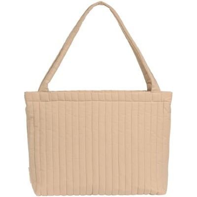 Lässig Baby Shopper luiertas met bevestiging voor kinderwagen/Casual MIX Shopper Cotton beige Lässig Baby Shopper luiertas met bevestiging voor kinderwagen/Casual MIX Shopper Cotton beige