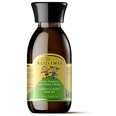ALQVIMIA Lichaamsolie voor kinderen en baby's, verzorgt en beschermt de huid van het kind, 150 ml ALQVIMIA Lichaamsolie voor kinderen en baby's, verzorgt en beschermt de huid van het kind, 150 ml