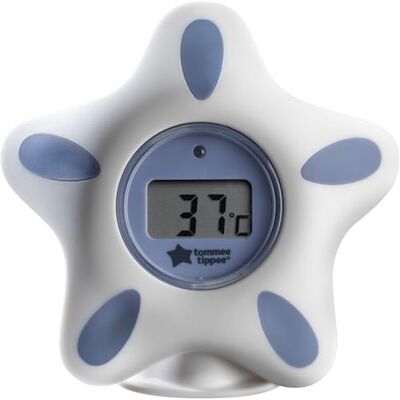 Tommee Tippee InBath Digitale thermometer, waterdicht, drijvend, gemakkelijk af te lezen lcd-display Tommee Tippee InBath Digitale thermometer, waterdicht, drijvend, gemakkelijk af te lezen lcd-display