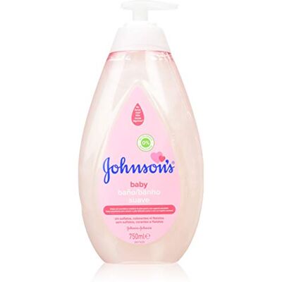 Johnson's Baby Douchegel (1 x 750 ml), douchegel voor baby's, die zacht reinigt, kinderdouchegel, formule, huilt niet meer, babyzeep voor pasgeborenen Johnson's Baby Douchegel (1 x 750 ml), douchegel voor baby's, die zacht reinigt, kinderdouchegel, formule, huilt niet meer, babyzeep voor pasgeborenen