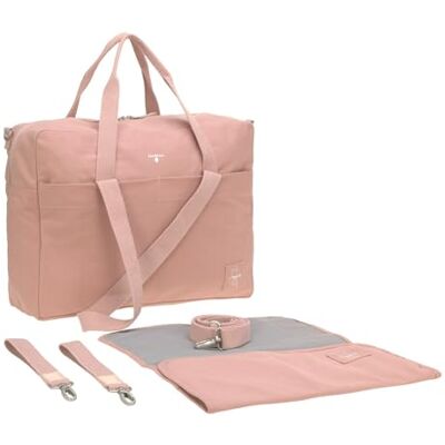Lässig Sac à langer pour bébé Avec accessoires à langer Coton bio Lavable/Green Label Cotton Essential Bag Lässig Sac à langer pour bébé Avec accessoires à langer Coton bio Lavable/Green Label Cotton Essential Bag