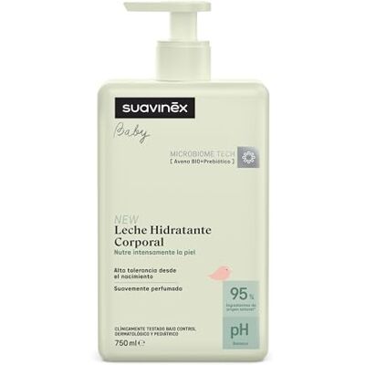 Suavinex Hydraterende bodylotion voor baby's, 750 ml, blauw Suavinex Hydraterende bodylotion voor baby's, 750 ml, blauw