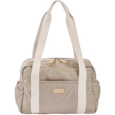 Béaba , Luiertas voor baby's, meerdere vakken, 10 zakken, trolleykoffer, schouderriem, koeltas, aankleedkussen, waterafstotend, inhoud 16 l, Parijs, kleiaarde Béaba , Luiertas voor baby's, meerdere vakken, 10 zakken, trolleykoffer, schouderriem, koeltas, aankleedkussen, waterafstotend, inhoud 16 l, Parijs, kleiaarde