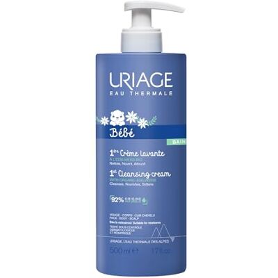 Uriage BABY 1st douchecrème, 500 ml, wit Uriage BABY 1st douchecrème, 500 ml, wit