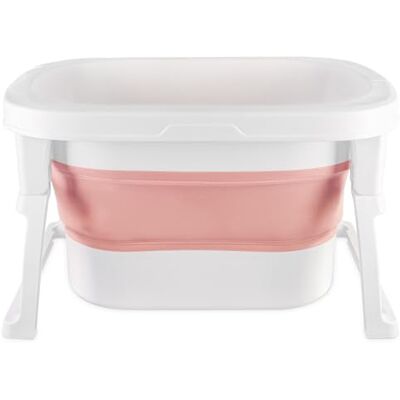 LANTUS Opvouwbaar babybad, ergonomisch en ruimtebesparend, geschikt voor baby's van 0 tot 36 maanden, 72 x 51 x 42 cm, roze LANTUS Opvouwbaar babybad, ergonomisch en ruimtebesparend, geschikt voor baby's van 0 tot 36 maanden, 72 x 51 x 42 cm, roze