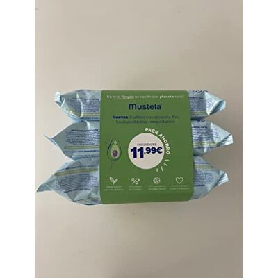 Mustela Servetten met biologische avocado, 3 x 60 stuks Mustela Servetten met biologische avocado, 3 x 60 stuks