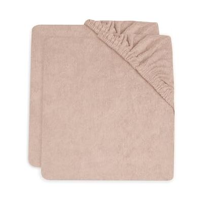 Jollein Set van 2 hoezen voor aankleedkussen wilde roos 50 x 70 cm badstof katoen hoes voor aankleedkussen oudroze Jollein Set van 2 hoezen voor aankleedkussen wilde roos 50 x 70 cm badstof katoen hoes voor aankleedkussen oudroze