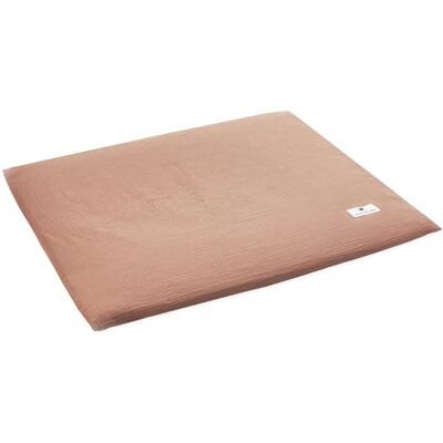 Julius Zöllner Hoes voor aankleedkussen van katoen, chiffon, maat 85/75 cm Julius Zöllner Hoes voor aankleedkussen van katoen, chiffon, maat 85/75 cm